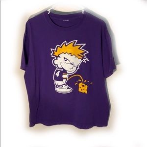 🏈 Rare Brett Favre Vikings Shirt Sz L